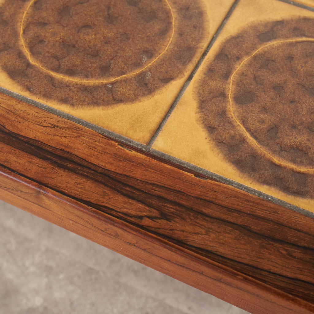 デンマークヴィンテージ タイルトップ コーヒーテーブル