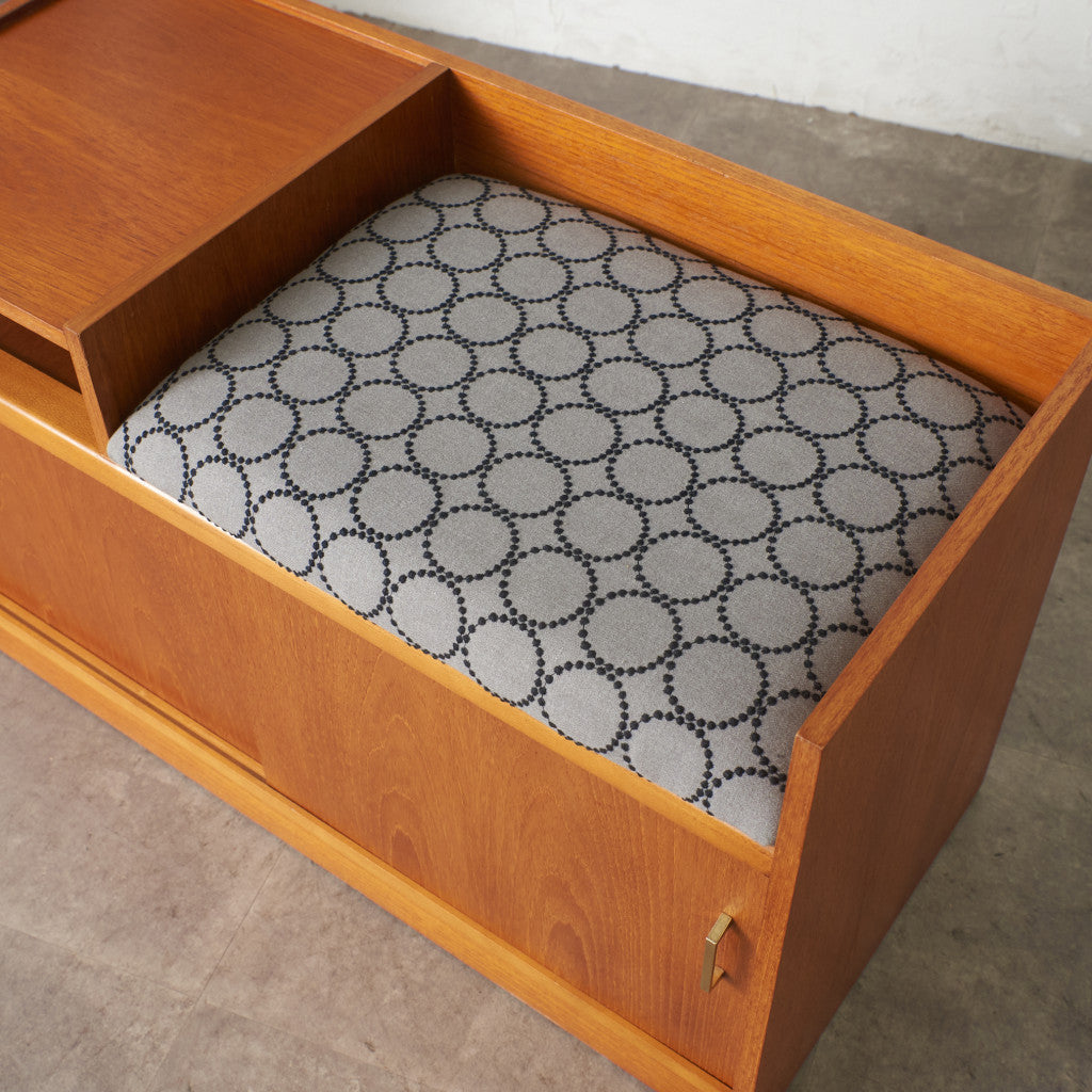 ヴィンテージ テレフォンベンチ / 張替済