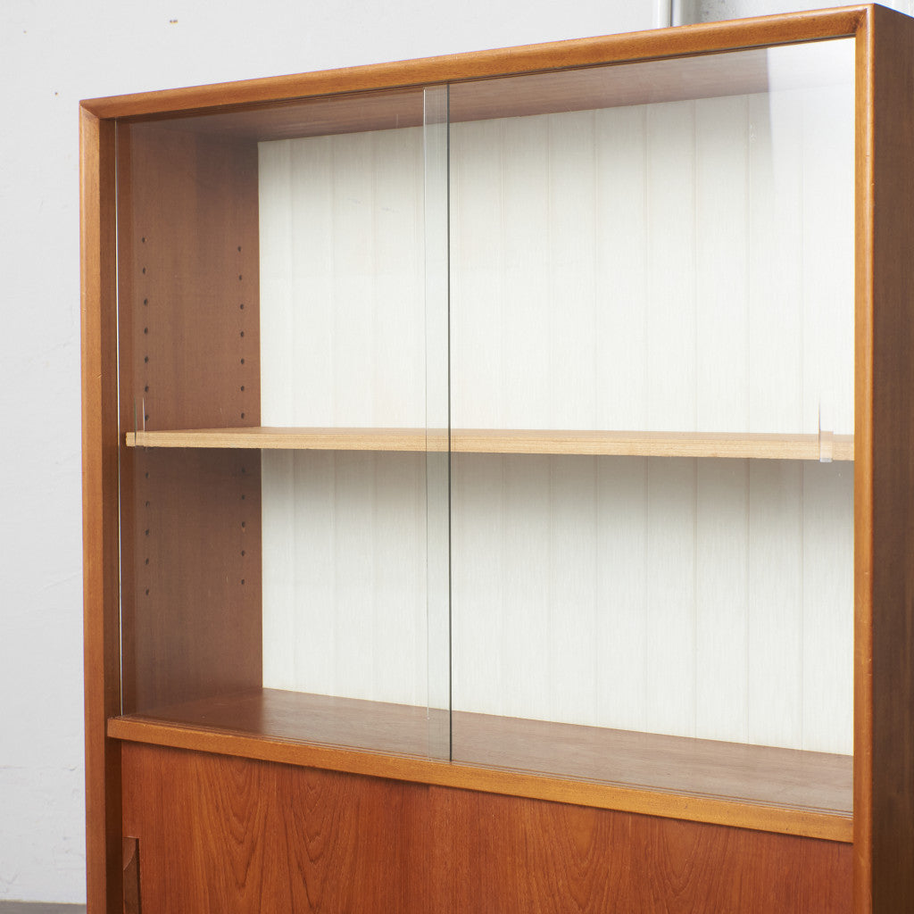 ヴィンテージ ガラスキャビネット