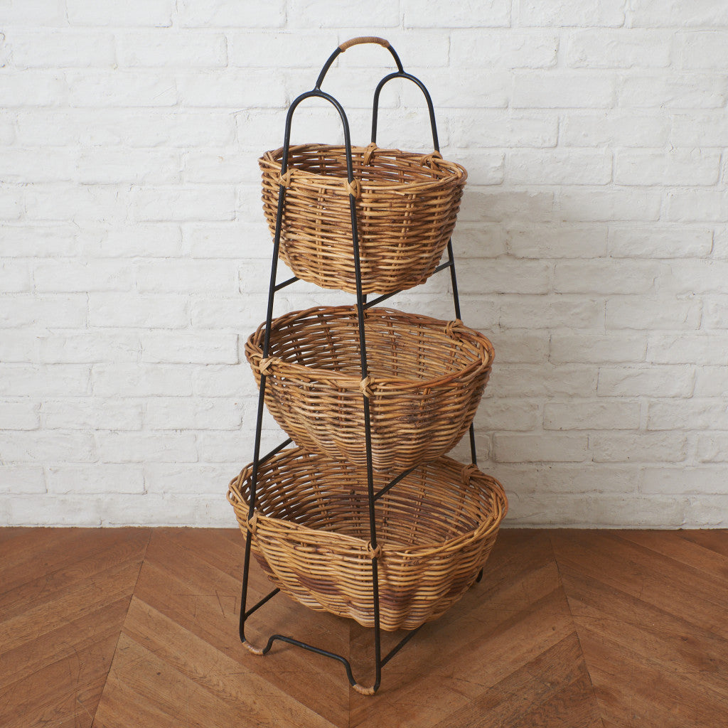 ヴィンテージ バスケットスタンド