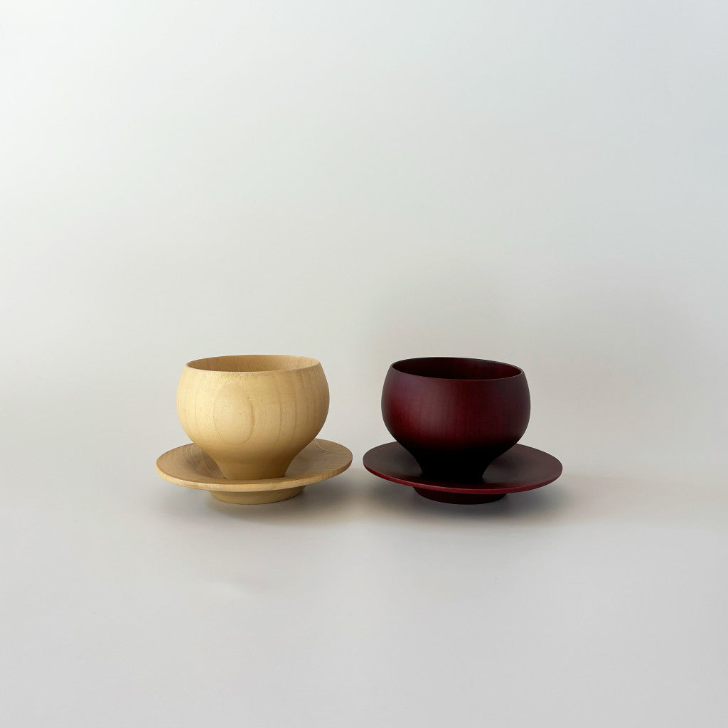 カップ & ソーサー TSUBO ブラウン