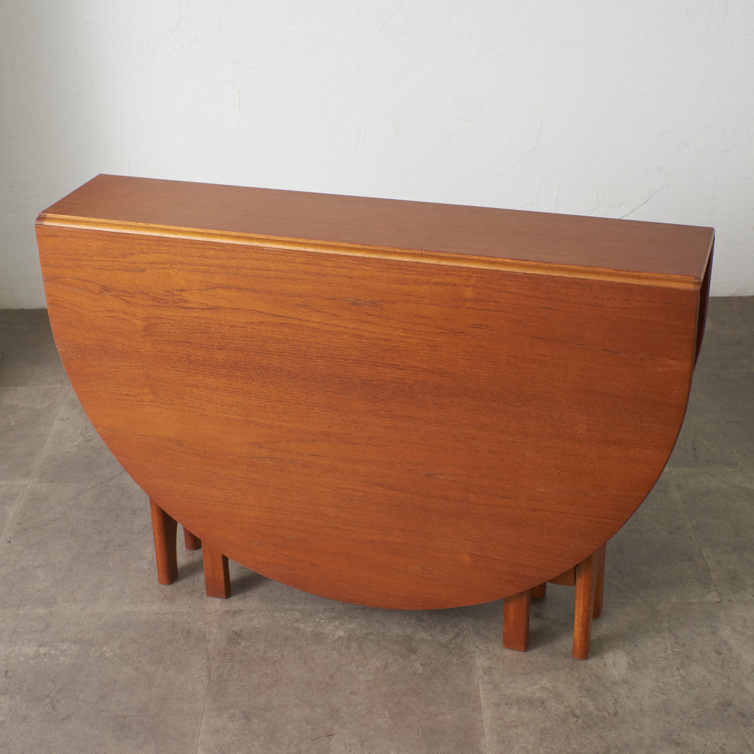 ドロップリーフゲートレッグテーブル｜ジェンティーク Jentique