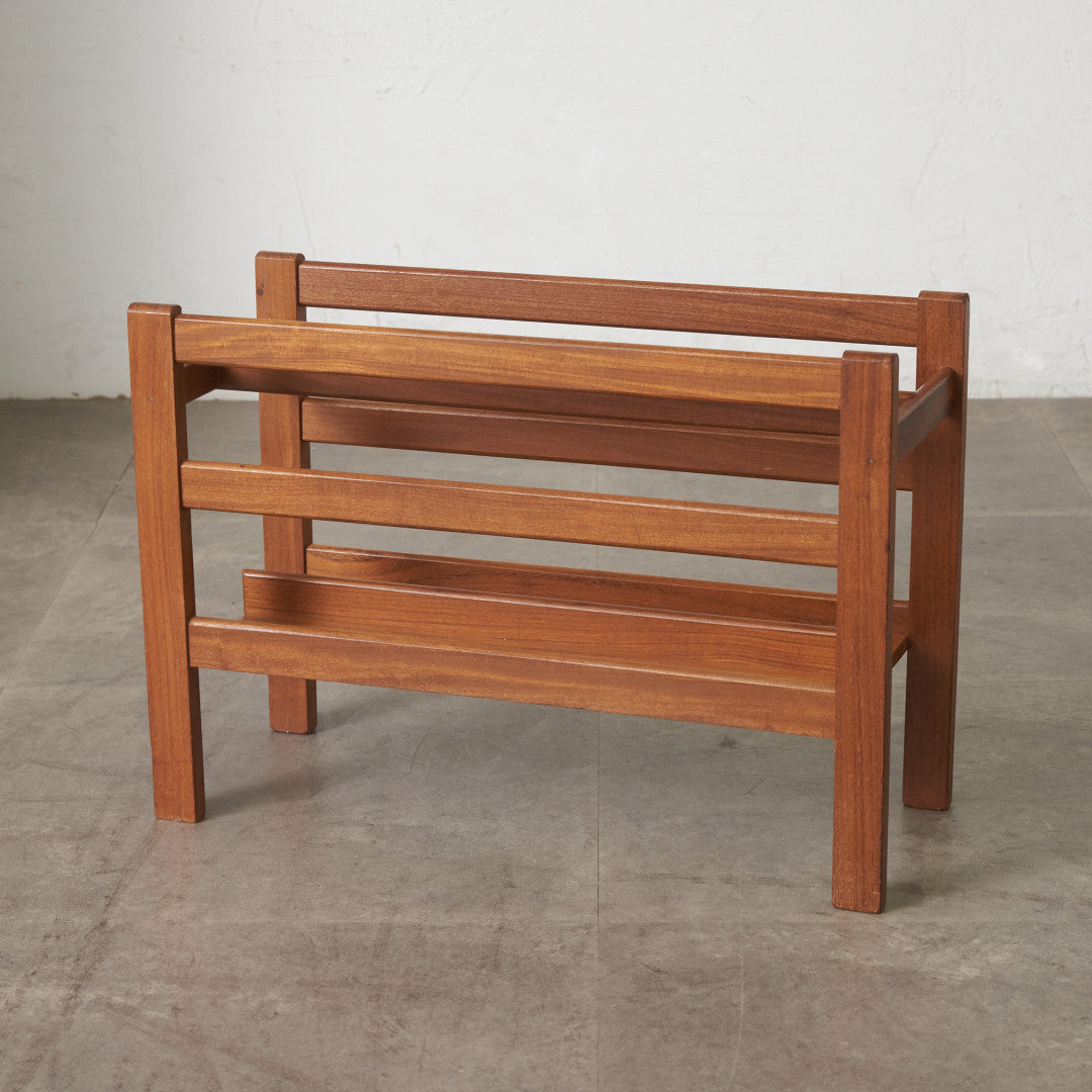 英国ヴィンテージ マガジンラック