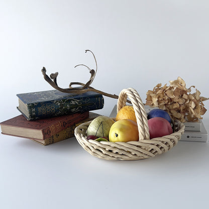 ヴィンテージ セラミック フルーツバスケット