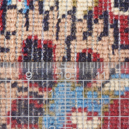 ウール製 手織りラグ