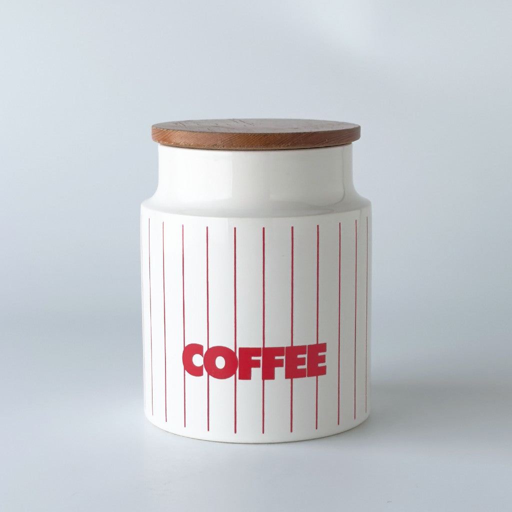 STRIPE ストライプ キャニスター "COFFEE"
