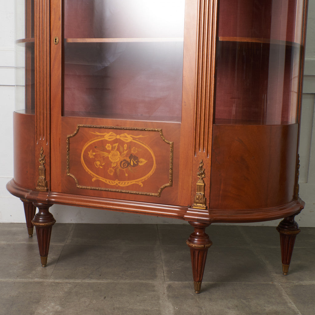 クラシック ガラスキャビネット