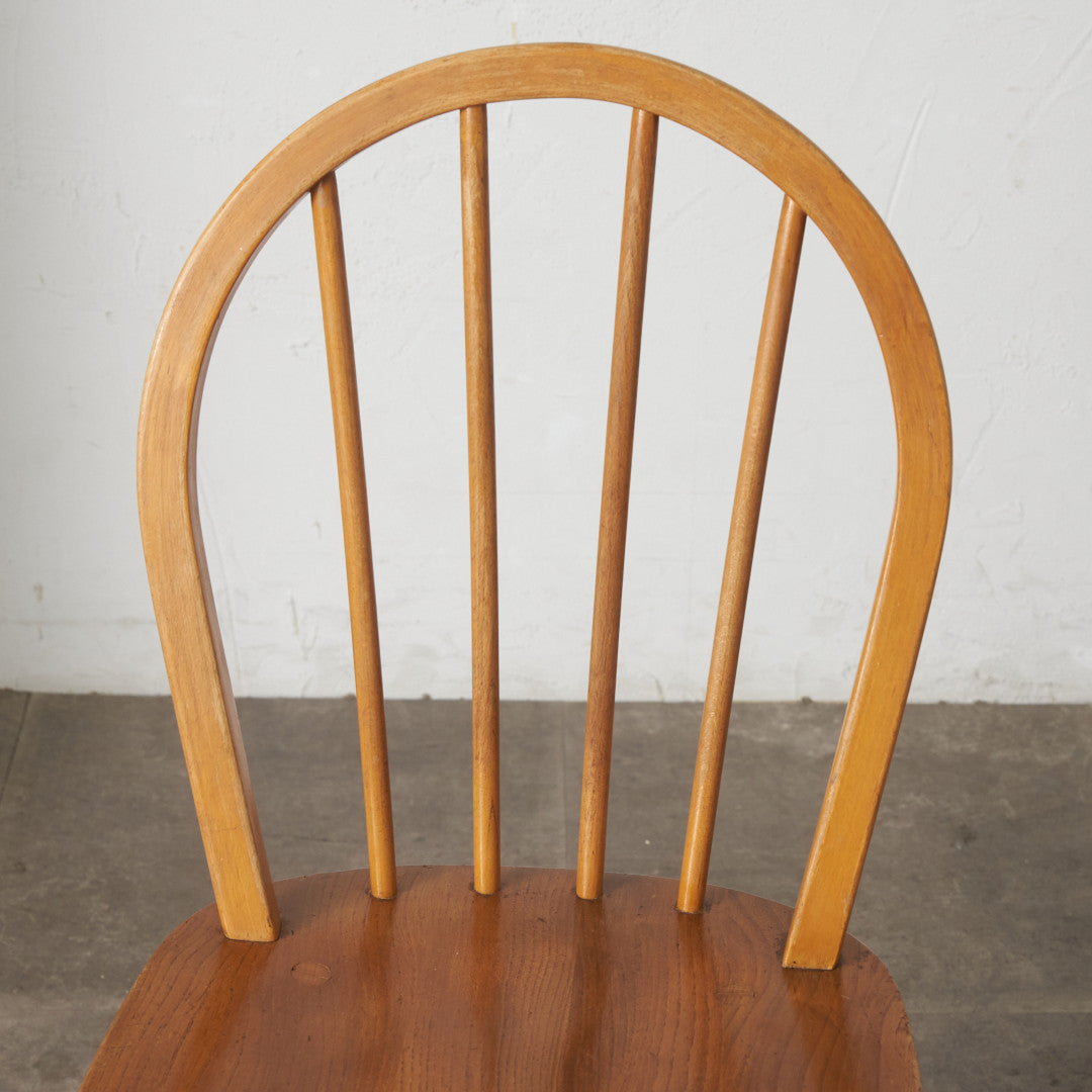 4本スポーク フープバックチェア