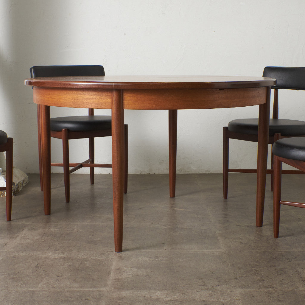 エクステンション ラウンドダイニングテーブル