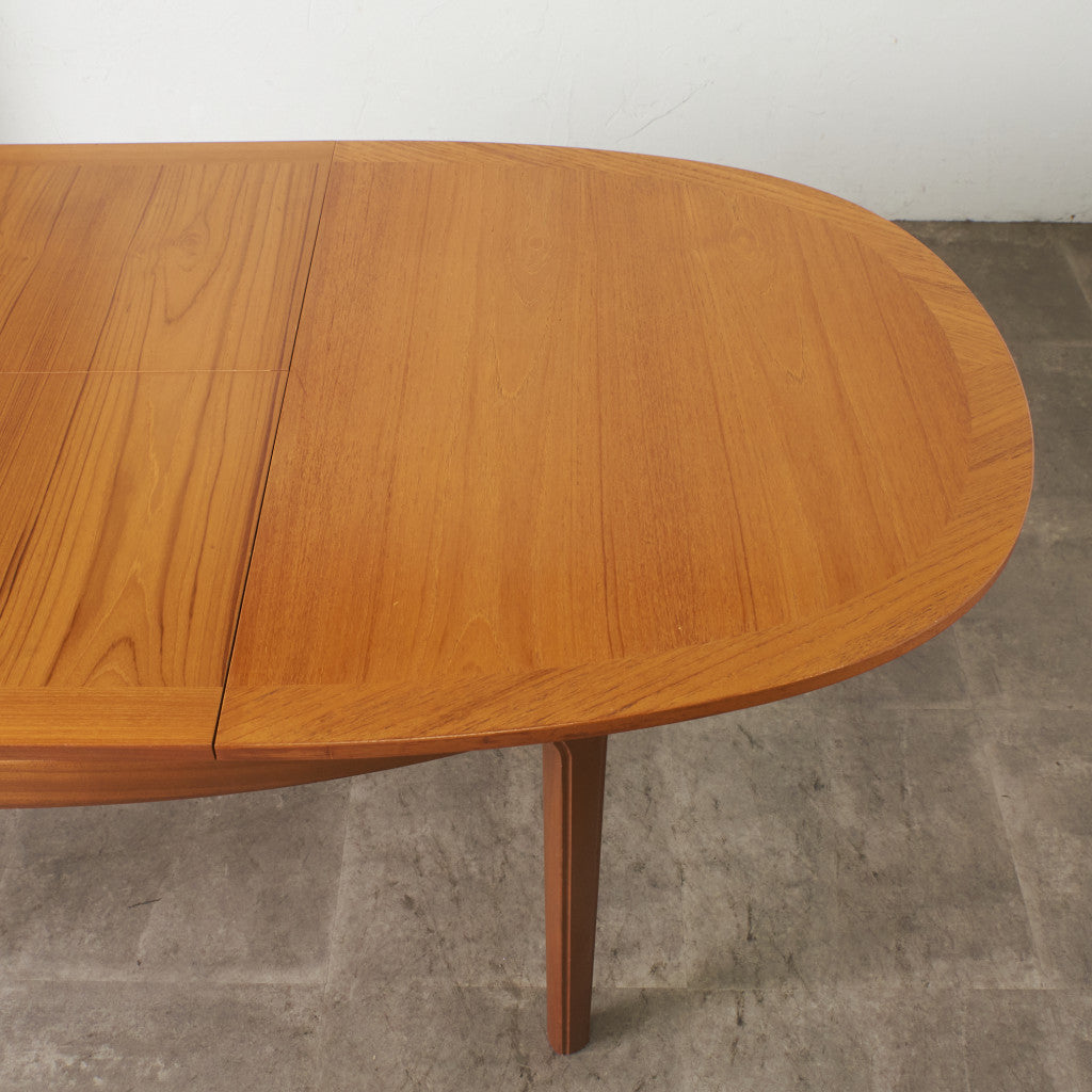 エクステンション オーバル ダイニングテーブル