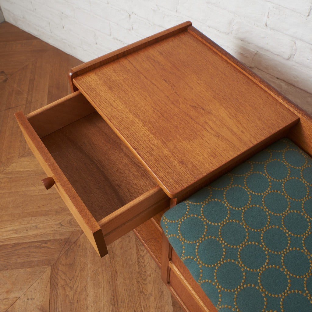 ヴィンテージ テレフォンベンチ / 張替済