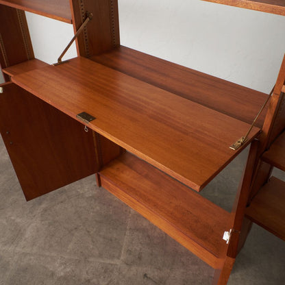 英国ヴィンテージ ウォールユニットシェルフ