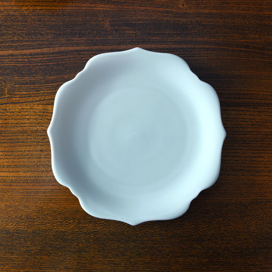 meimei プレート 16.5mm 取皿 ブルーホワイト