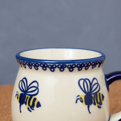 ポーリッシュポタリー マグカップ 蜜蜂