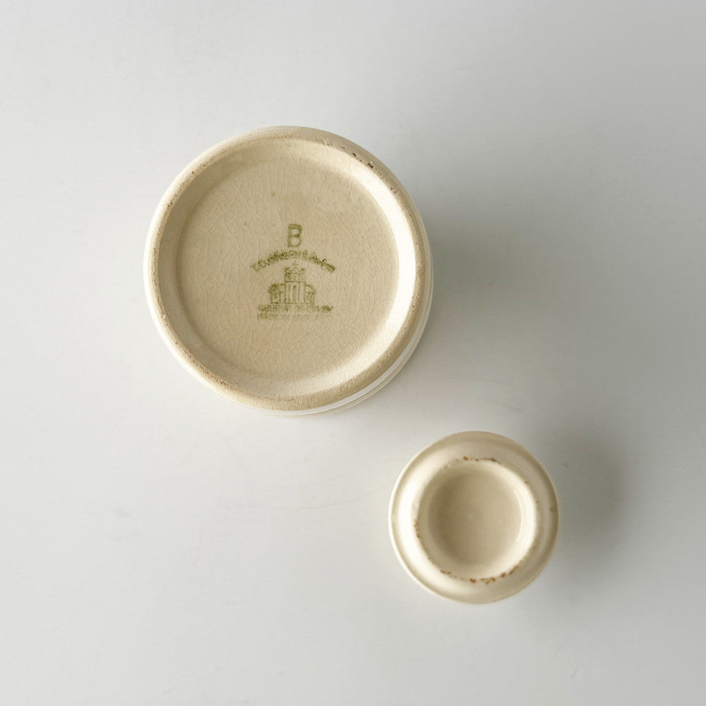 ヴィンテージ 蓋付きジャー