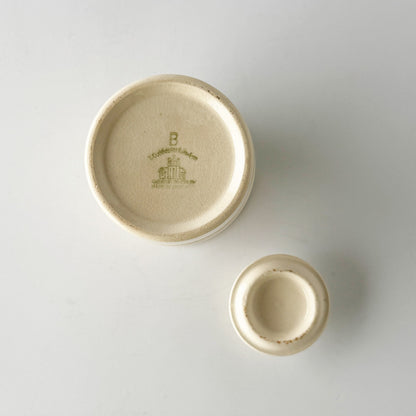 ヴィンテージ 蓋付きジャー