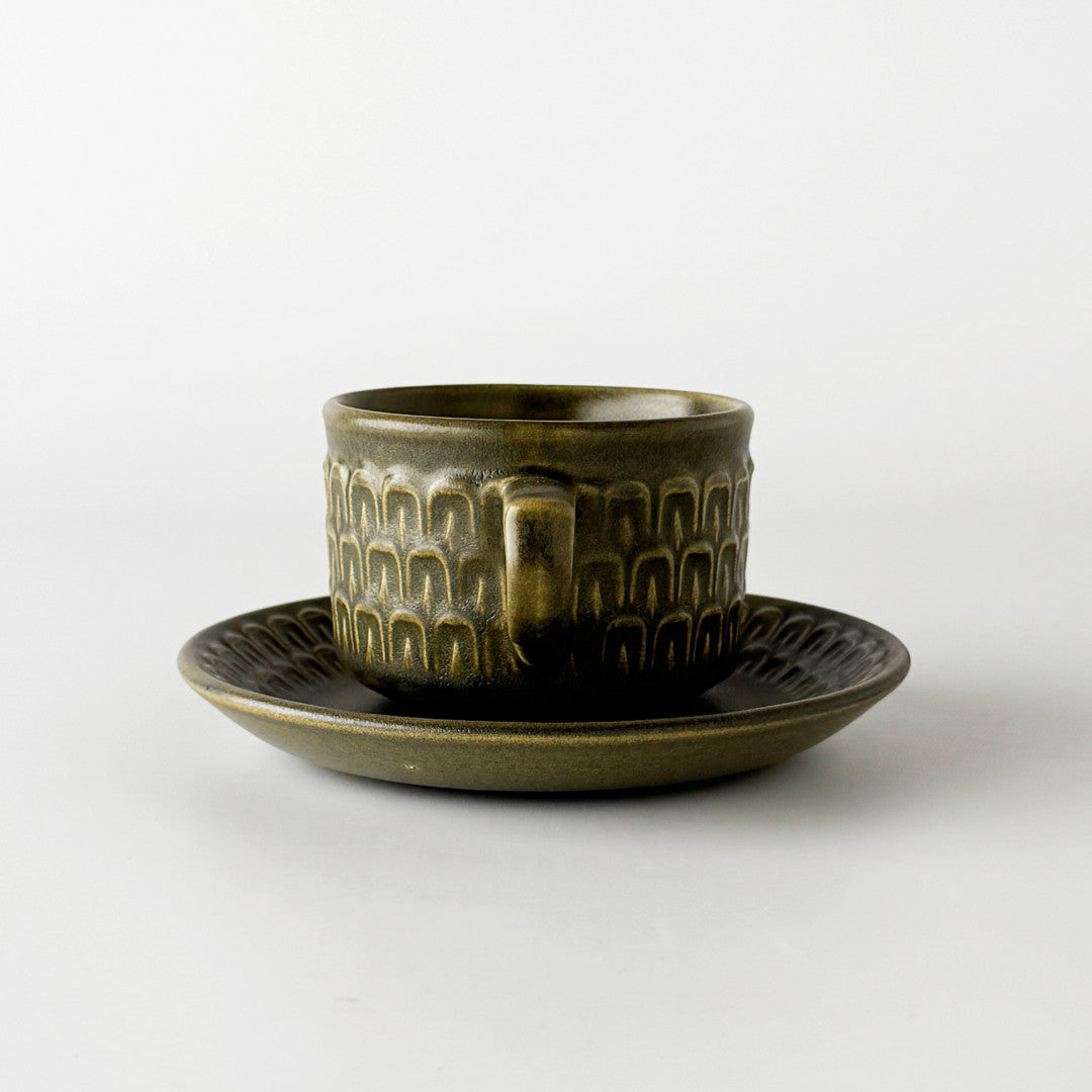 Pennine ペンニン カップ&ソーサー カンブリアグリーン