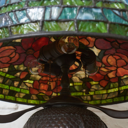 ステンドグラス ティファニーランプ