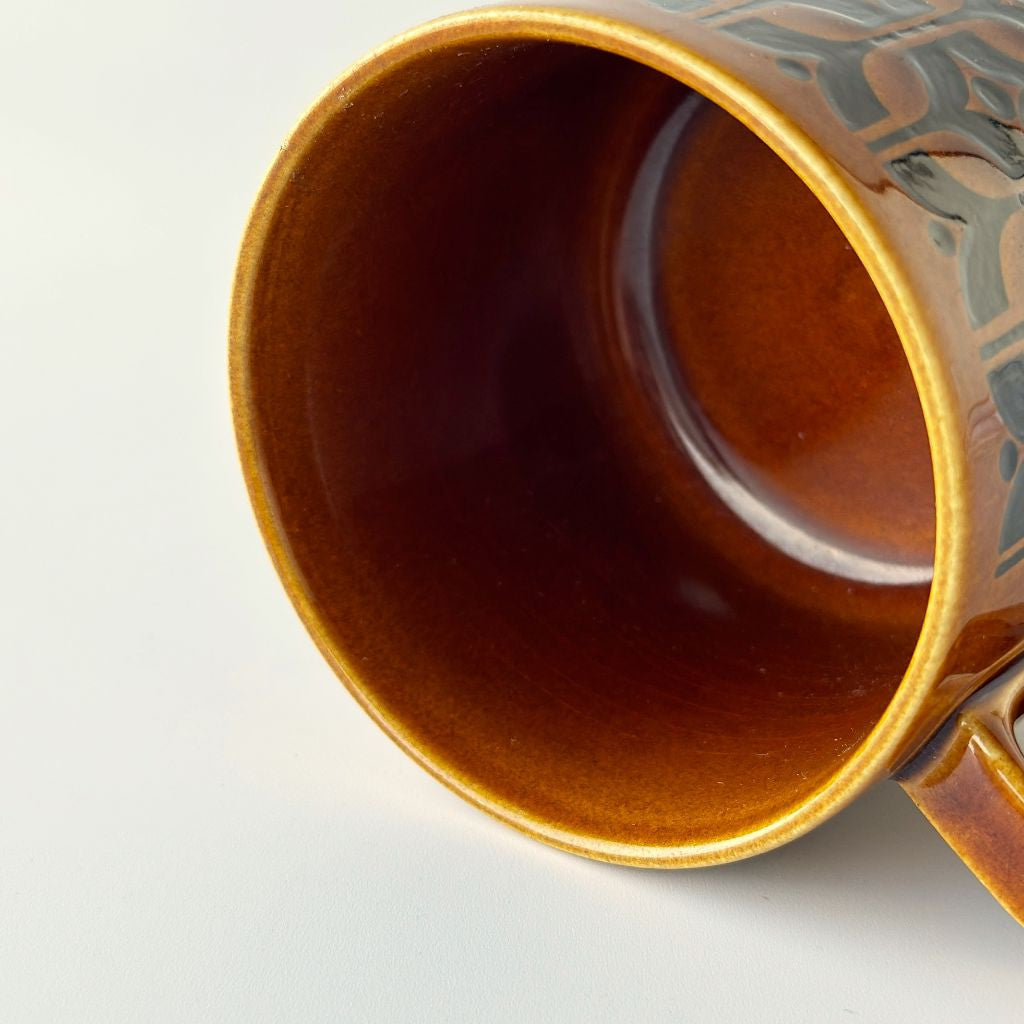 HEIRLOOM エアルーム カップ&ソーサー Autumn brown