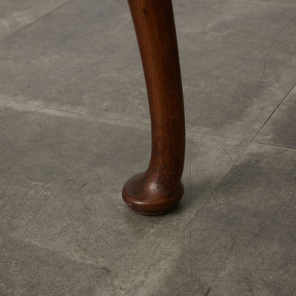 アンティーク ウォールナット材 両袖デスク