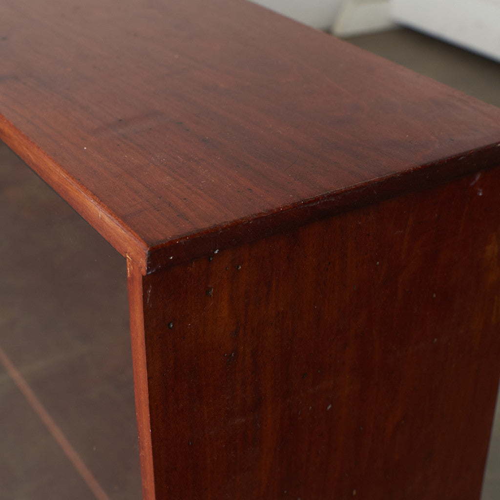 英国ヴィンテージ ナローブックケース