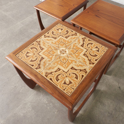 Astro セラミックタイルトップ ネストテーブル (3552D)