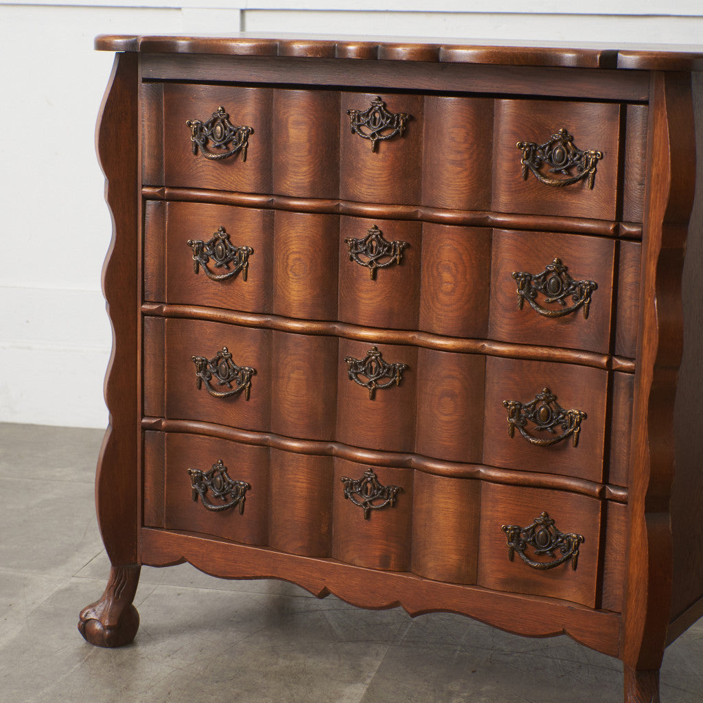 フランス クラシック 4段チェスト