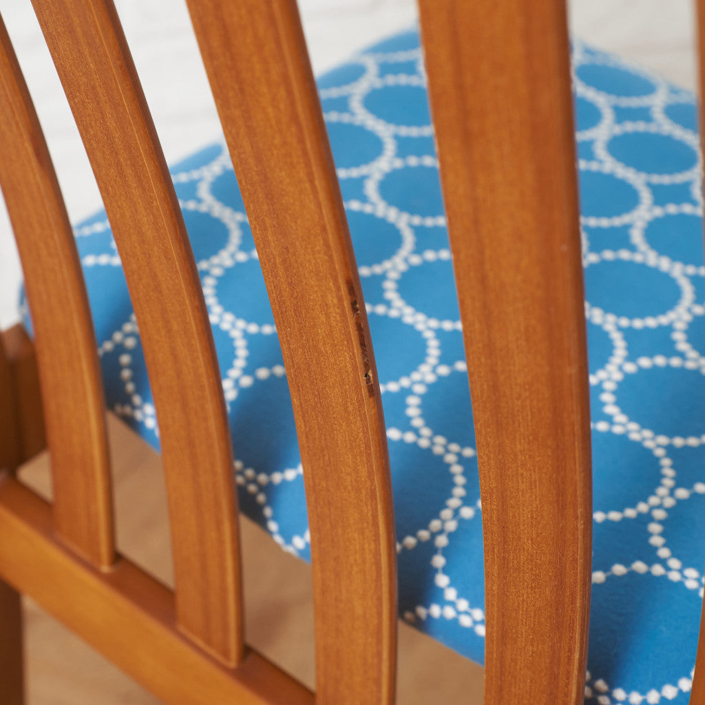 英国ヴィンテージ ダイニングチェア / 張替済 – rocca rocca