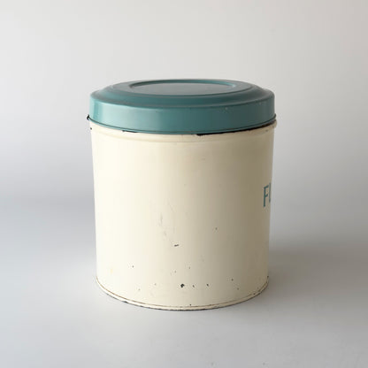 英国ヴィンテージ FLOUR 缶