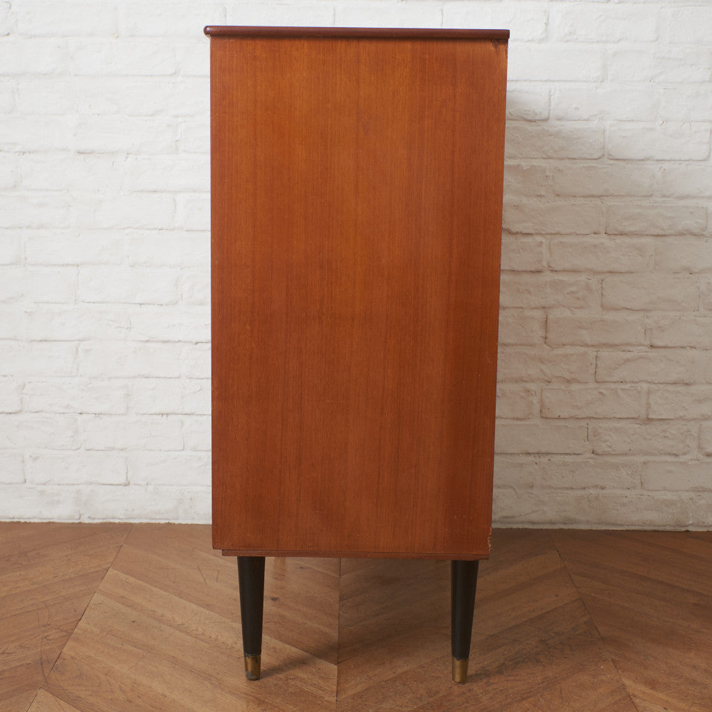 北欧ヴィンテージ 5段 チェスト