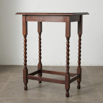 英国クラシック バーリーシュガーツイスト サイドテーブル