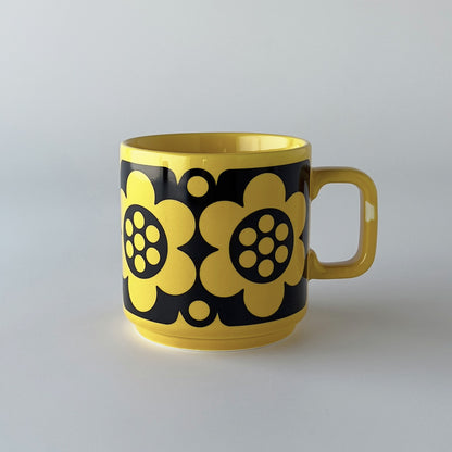 Hornsea x Magpie マグカップ Geo Flower Yellow