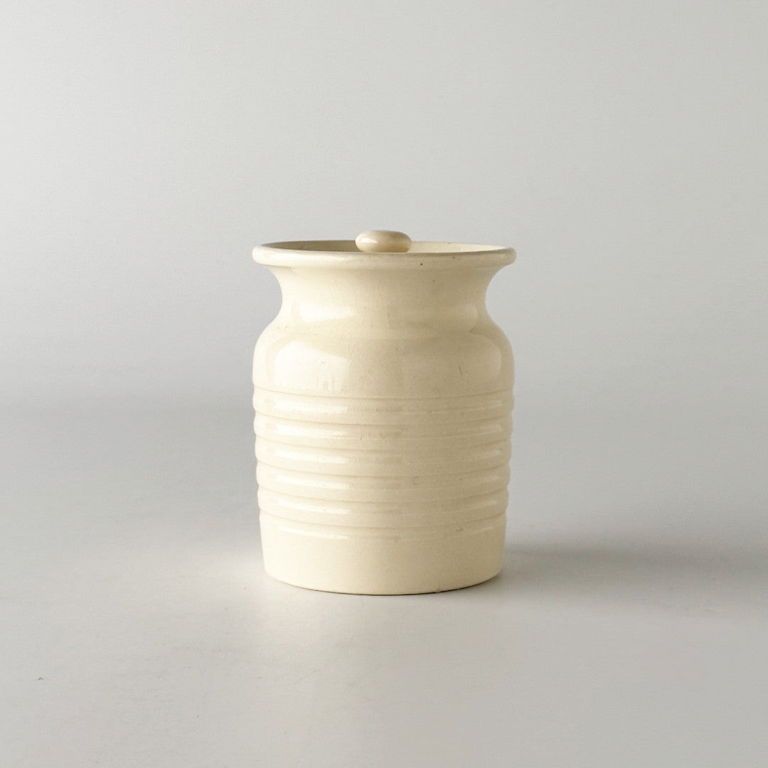 ヴィンテージ 蓋付きジャー