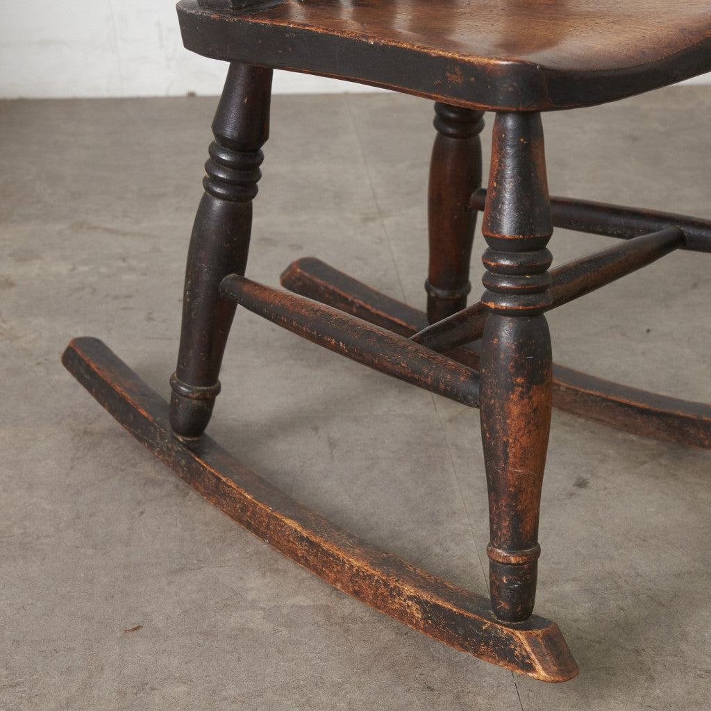 英国 アンティーク ロッキングチェア