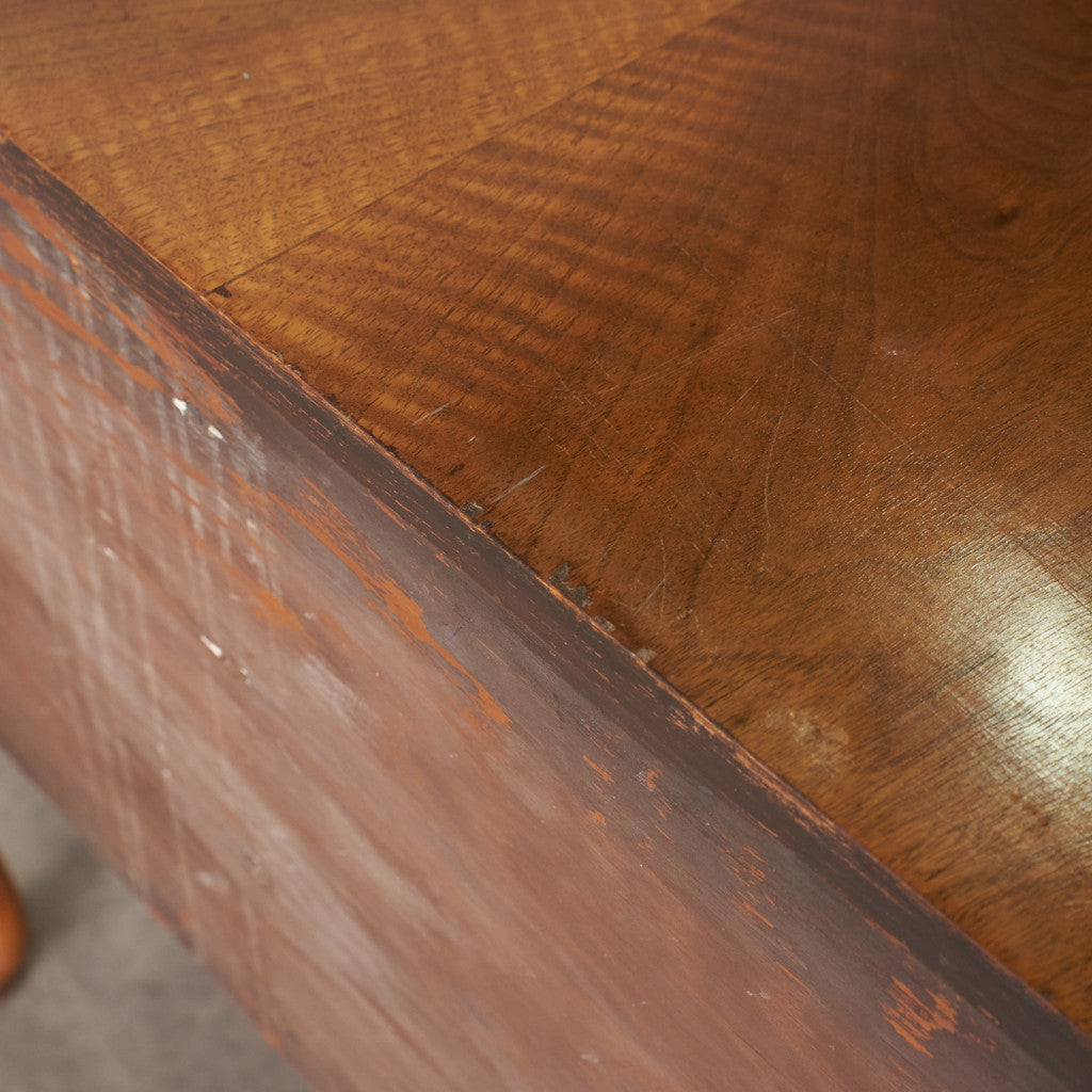 英国アンティーク 両袖デスク