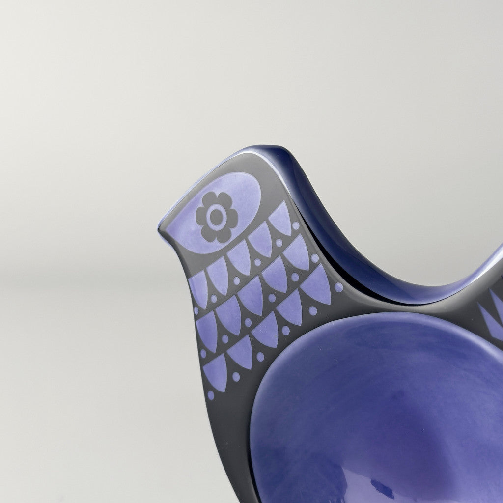 Hornsea Bird Dish small Blue