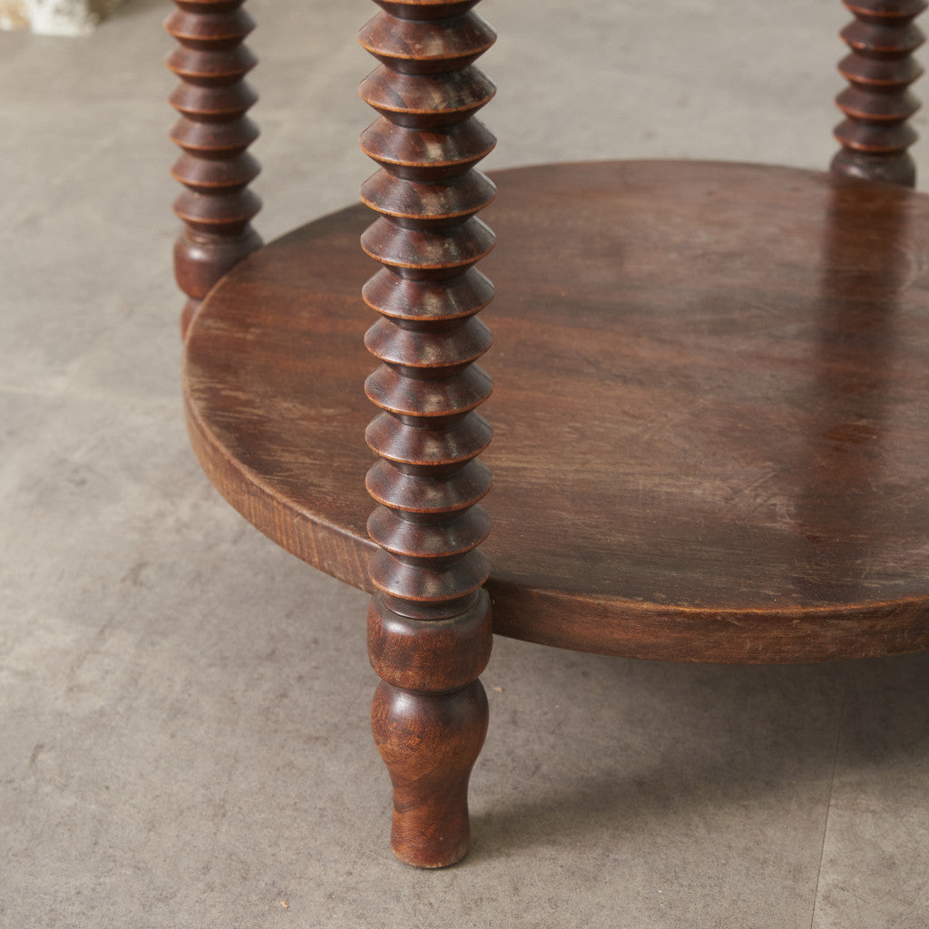 フランス アンティーク エルム材 サイドテーブル – rocca rocca