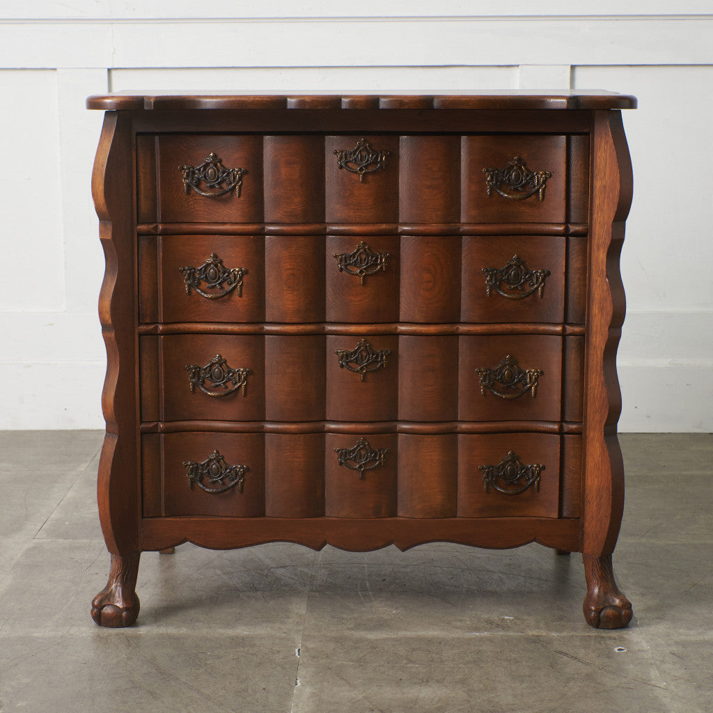 フランス クラシック 4段チェスト