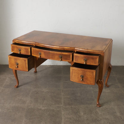 英国アンティーク 両袖デスク