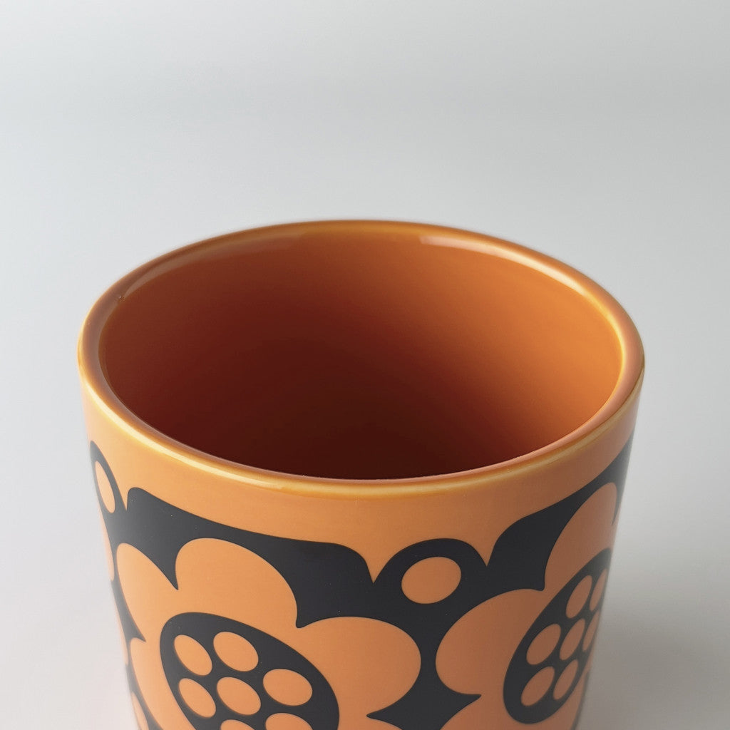 Hornsea x Magpie ストレージジャー Geo Flower Orange
