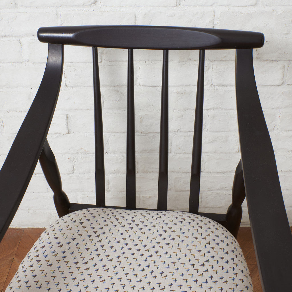 フォーク アームチェア / 張替済