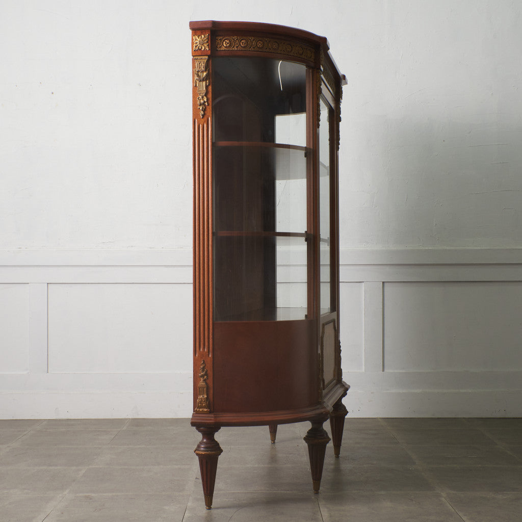 クラシック ガラスキャビネット