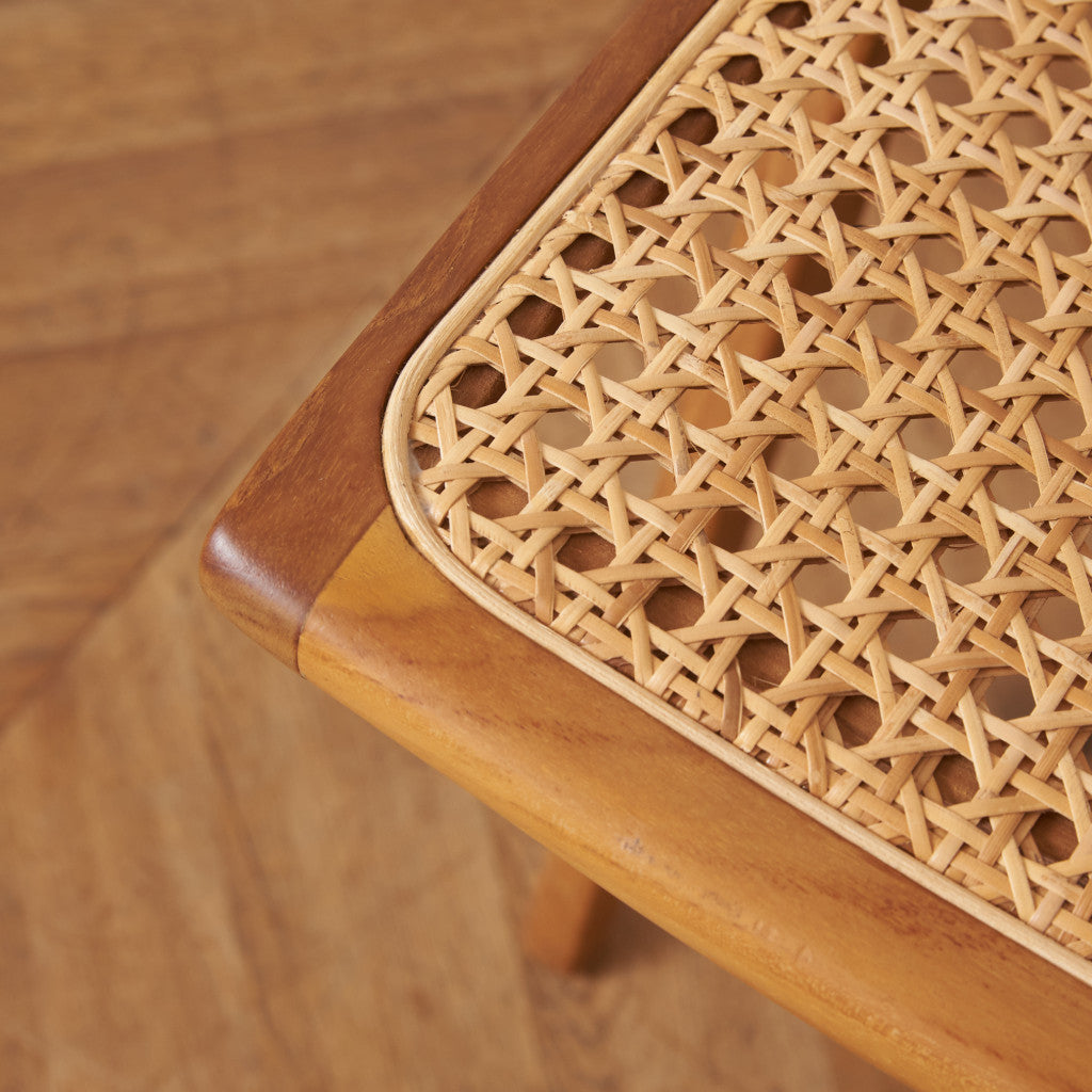 ラタン編み フォールディングチェア