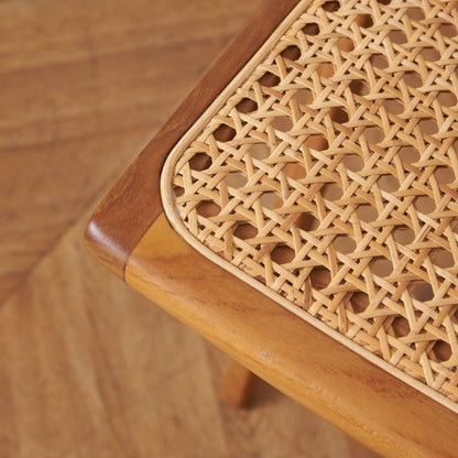 ラタン編み フォールディングチェア