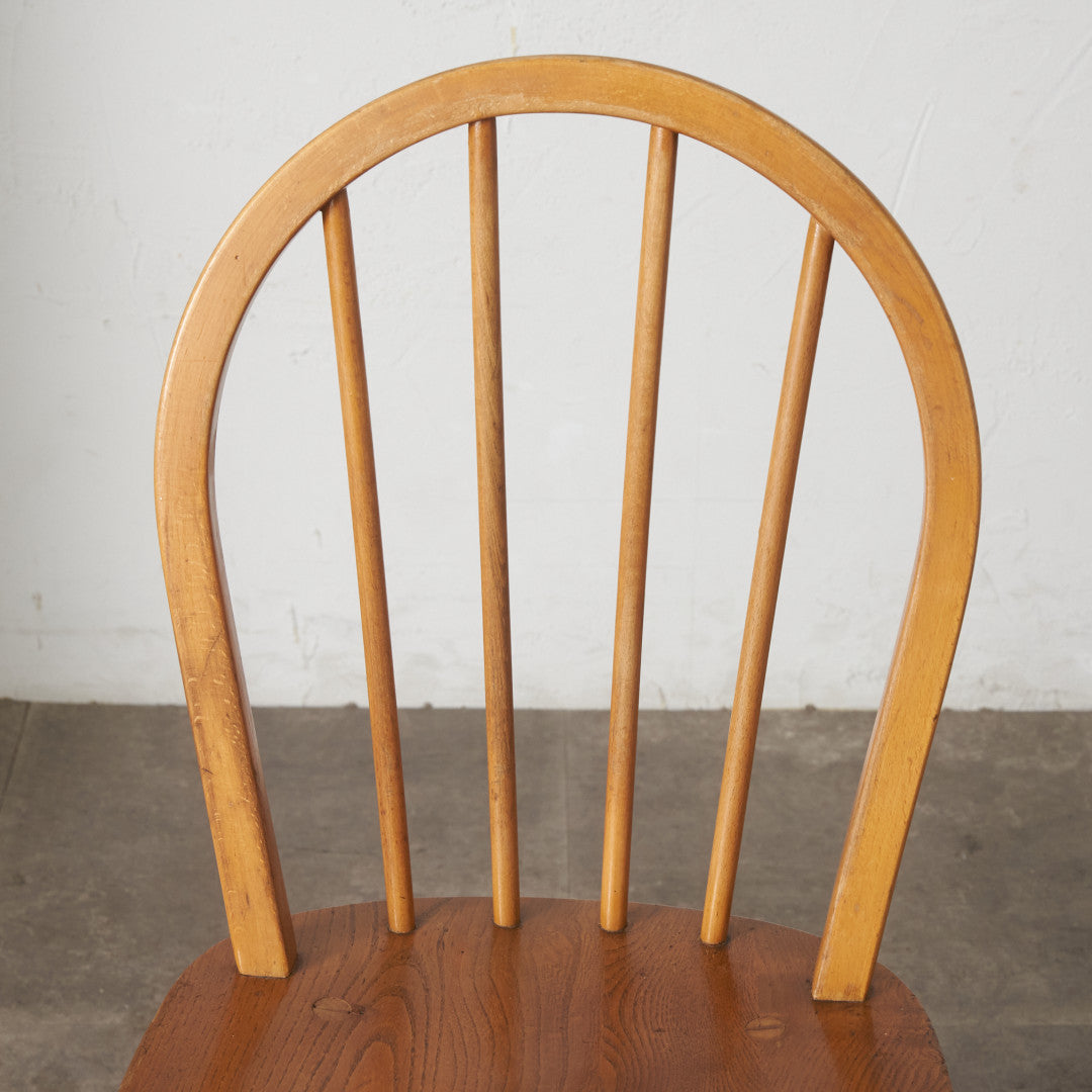 4本スポーク フープバックチェア