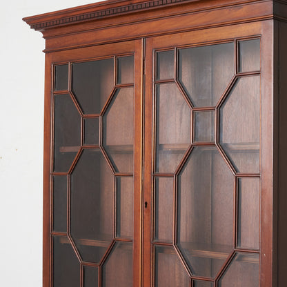 英国アンティーク エドワーディアン様式 ビューローブックケース