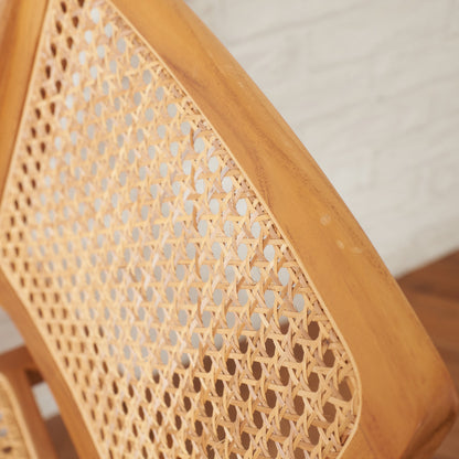 ラタン編み フォールディングチェア