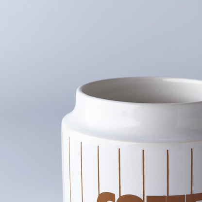 STRIPE ストライプ キャニスター "COFFEE"