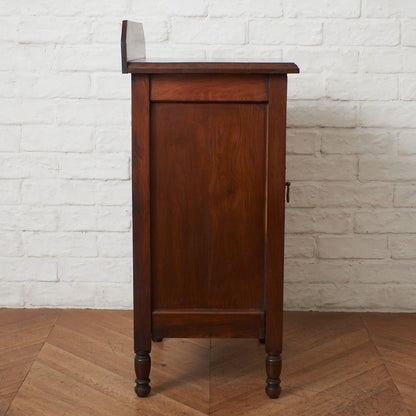 英国アンティーク ウォールナット材 スモールキャビネット