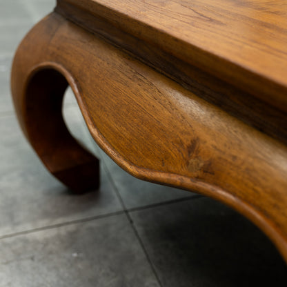 チーク無垢材 オピウムテーブル